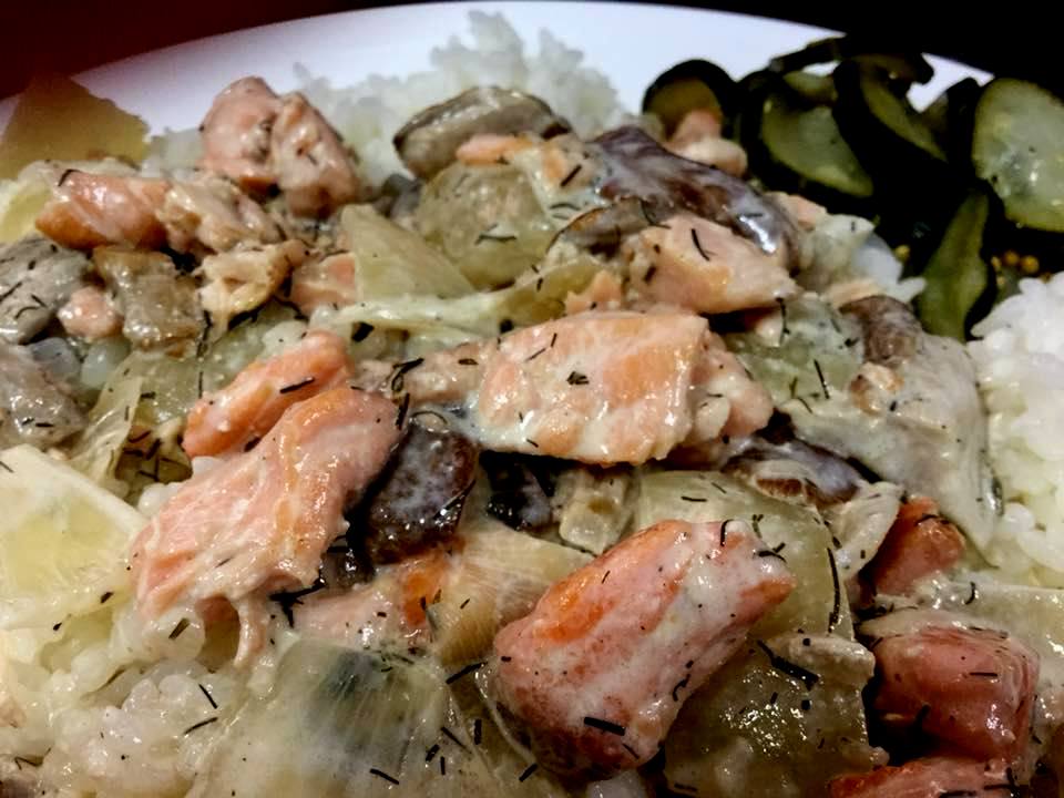 salmon stew